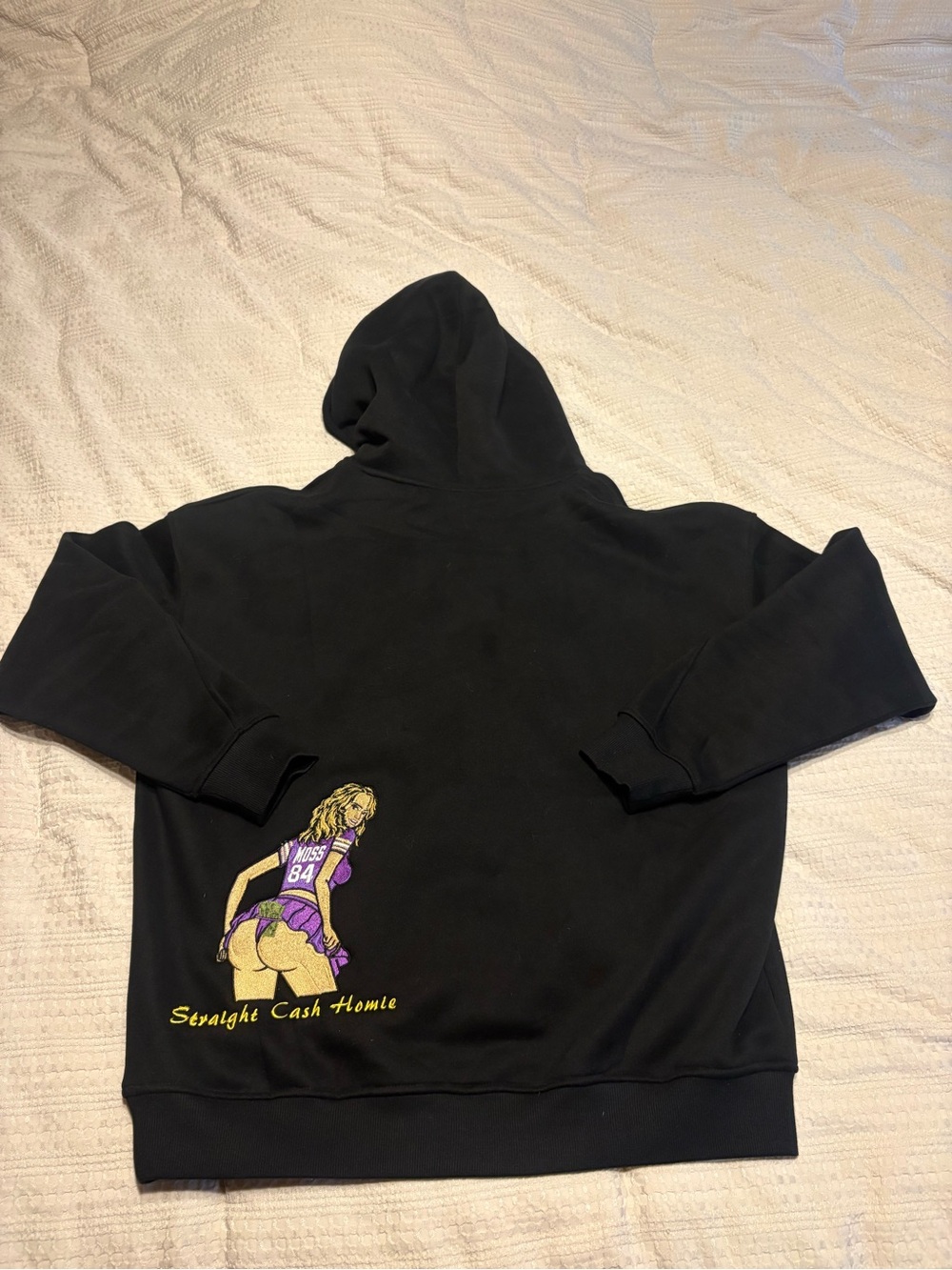 Custom Embroidered Minnesota Vikings Hoodie 1 of 1